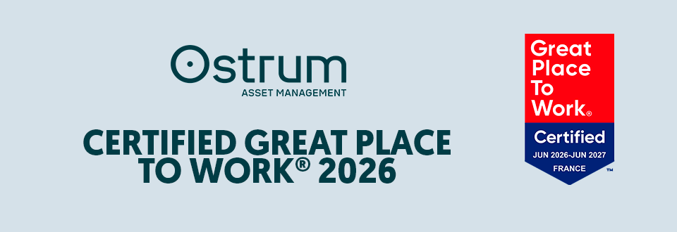 Ostrum certified Great Place To Work 2026
