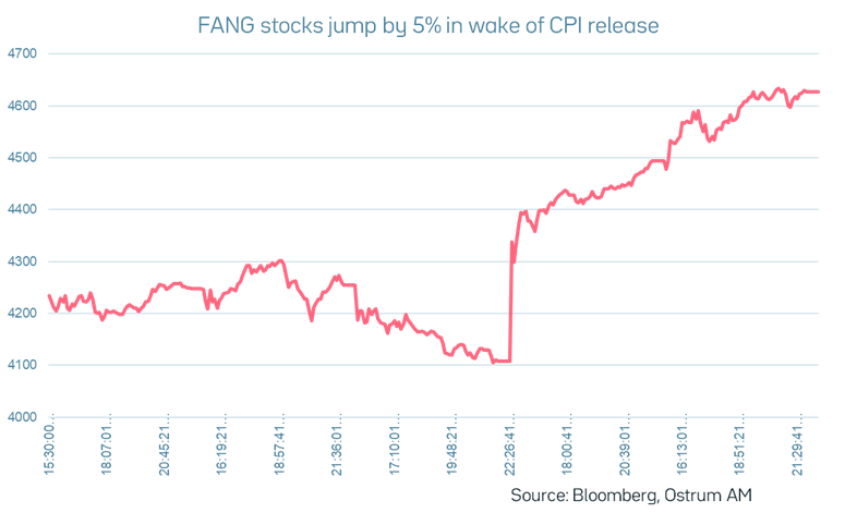fang stocks jump by 5% in wake of cpi release