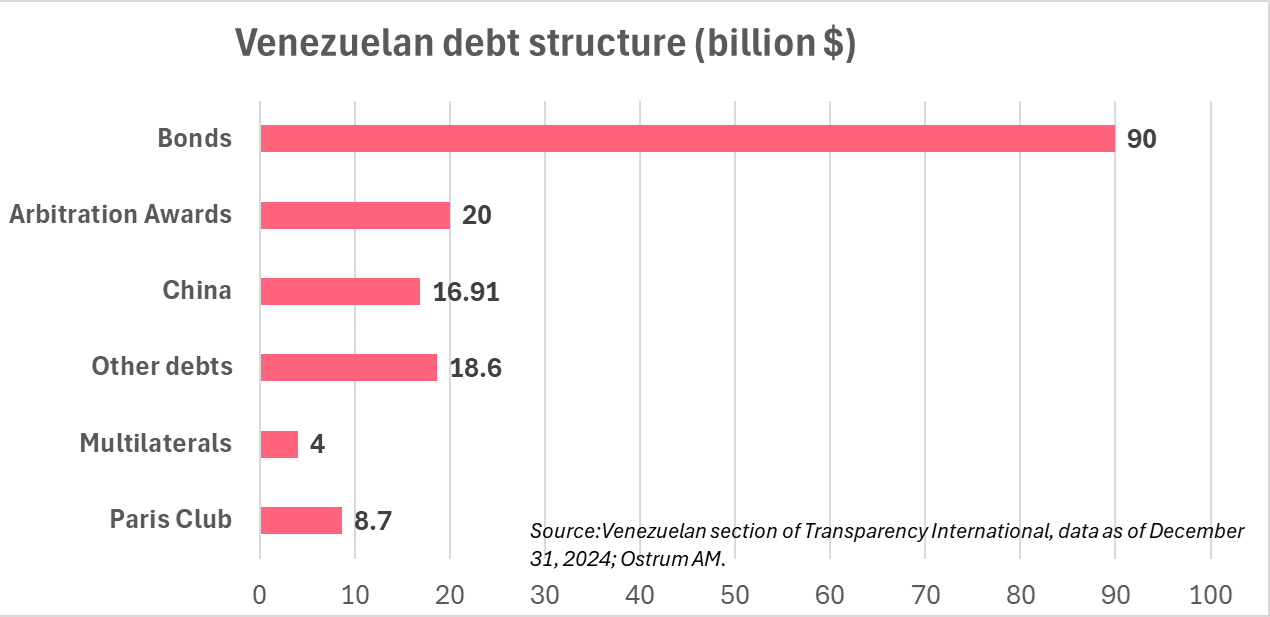 Venezuelan debt structure