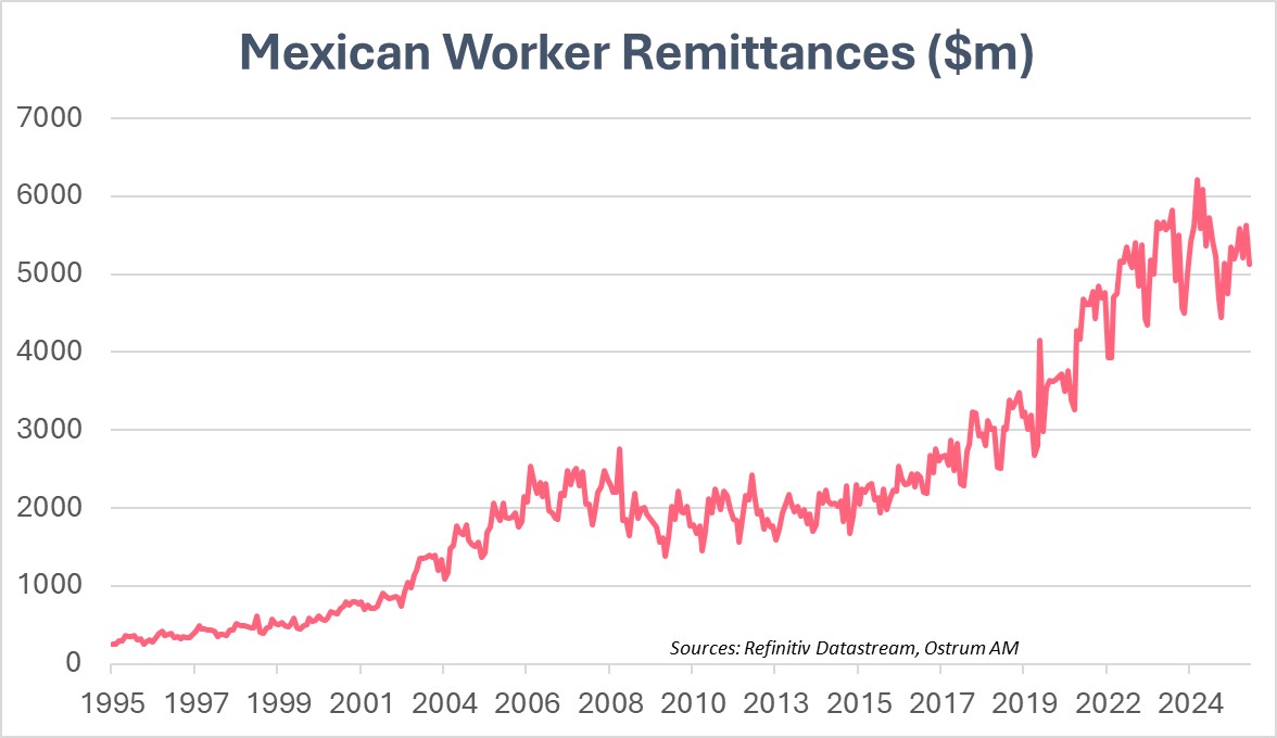 Mexican Worker Remittances